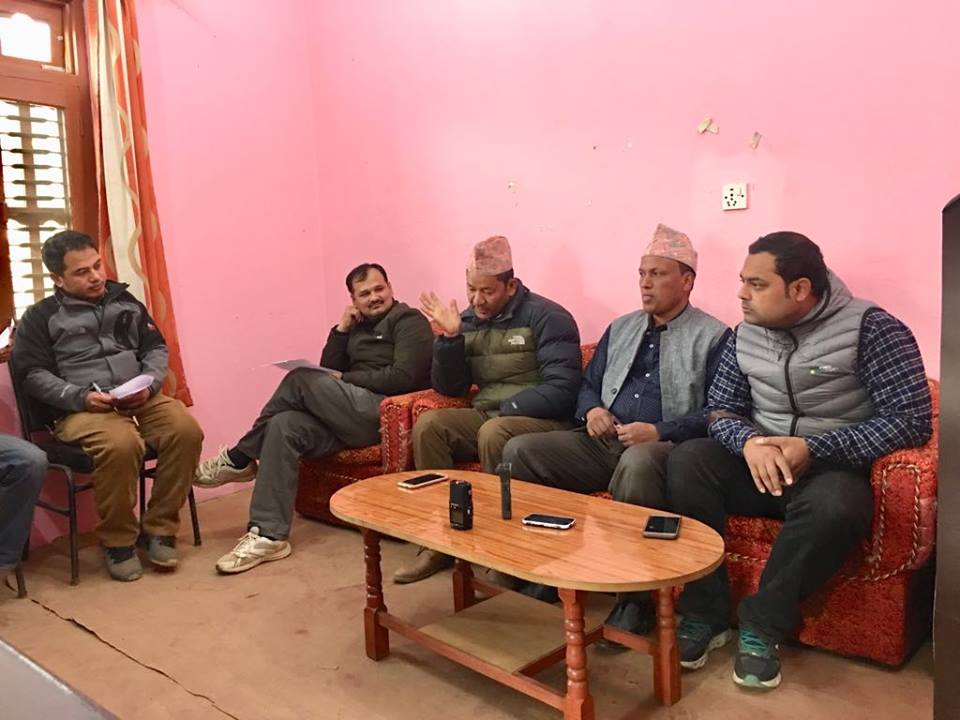 ox fight nuwakot taruak press meet